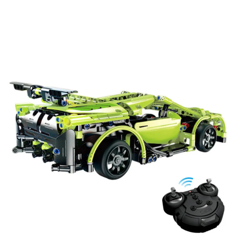 Конструктор Автомобиль 453 блоков серия спортшрам на радиоуправлении совместим с