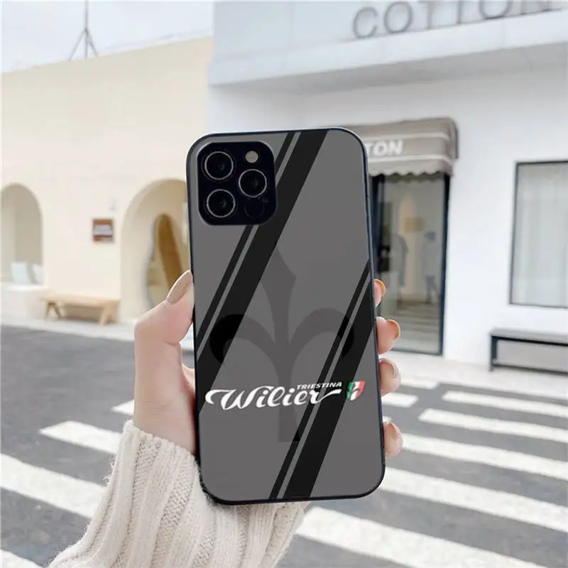 bicycle brand soft case for wilier triestina tempered glass phone case for iphone 13 12 mini 11 pro xs max x xr 5 6 7 8 s plus free global shipping