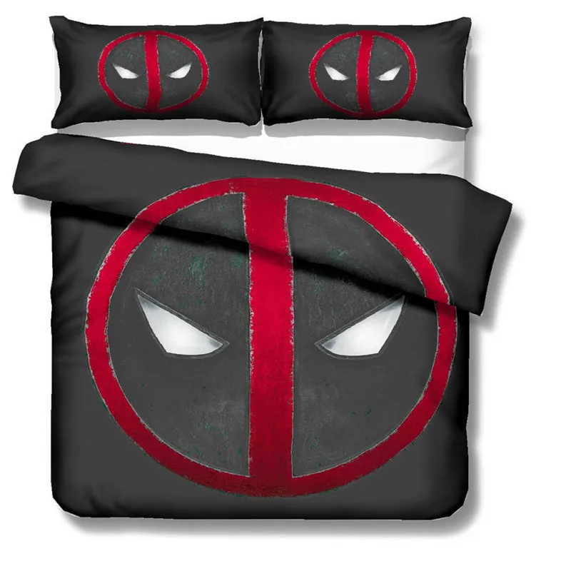 Набор постельного белья Marvel Deadpool hero 3D постельное белье с пододеяльником