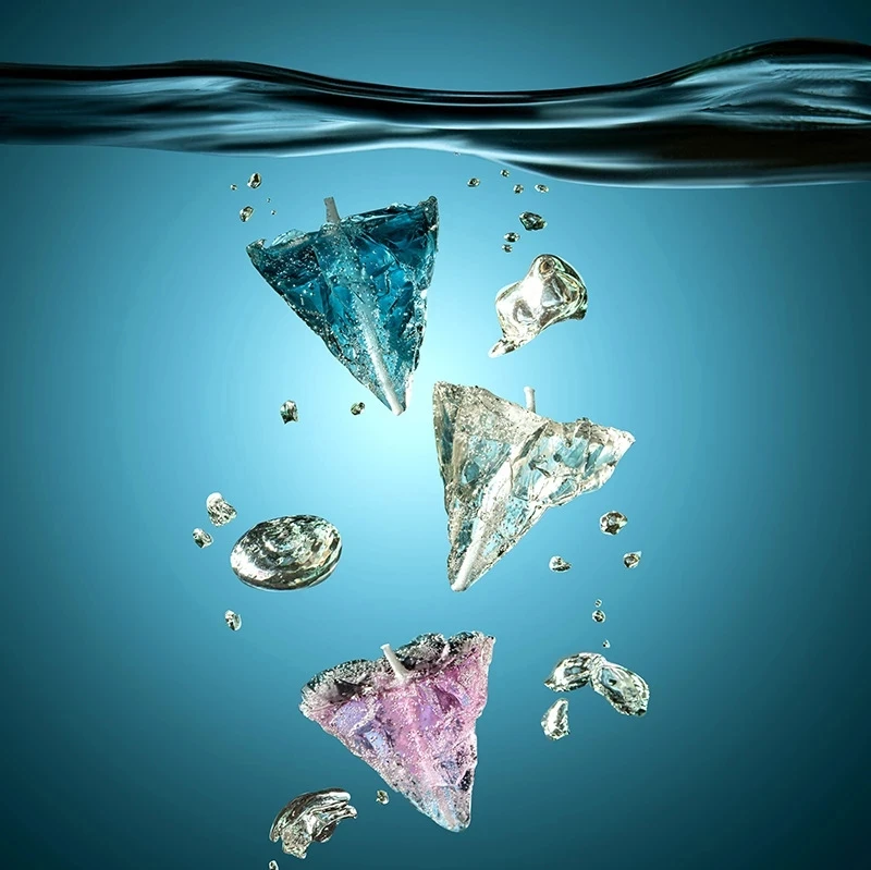 Креативный соевый воск плавающий Iceberg набор Ароматических Свечей подвесной