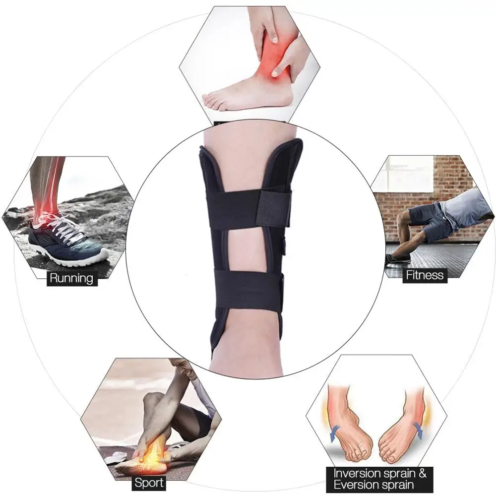 Медицинский дышащий Ортез на стопу растяжение шина артрит перелом кости вывих