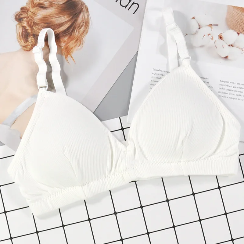 

Wireless Comfort Bras for Women Triangle Cup Seamless Push Up Brassiere Female Soutien gorge Tops Sexy Lingerie Padding Bralette
