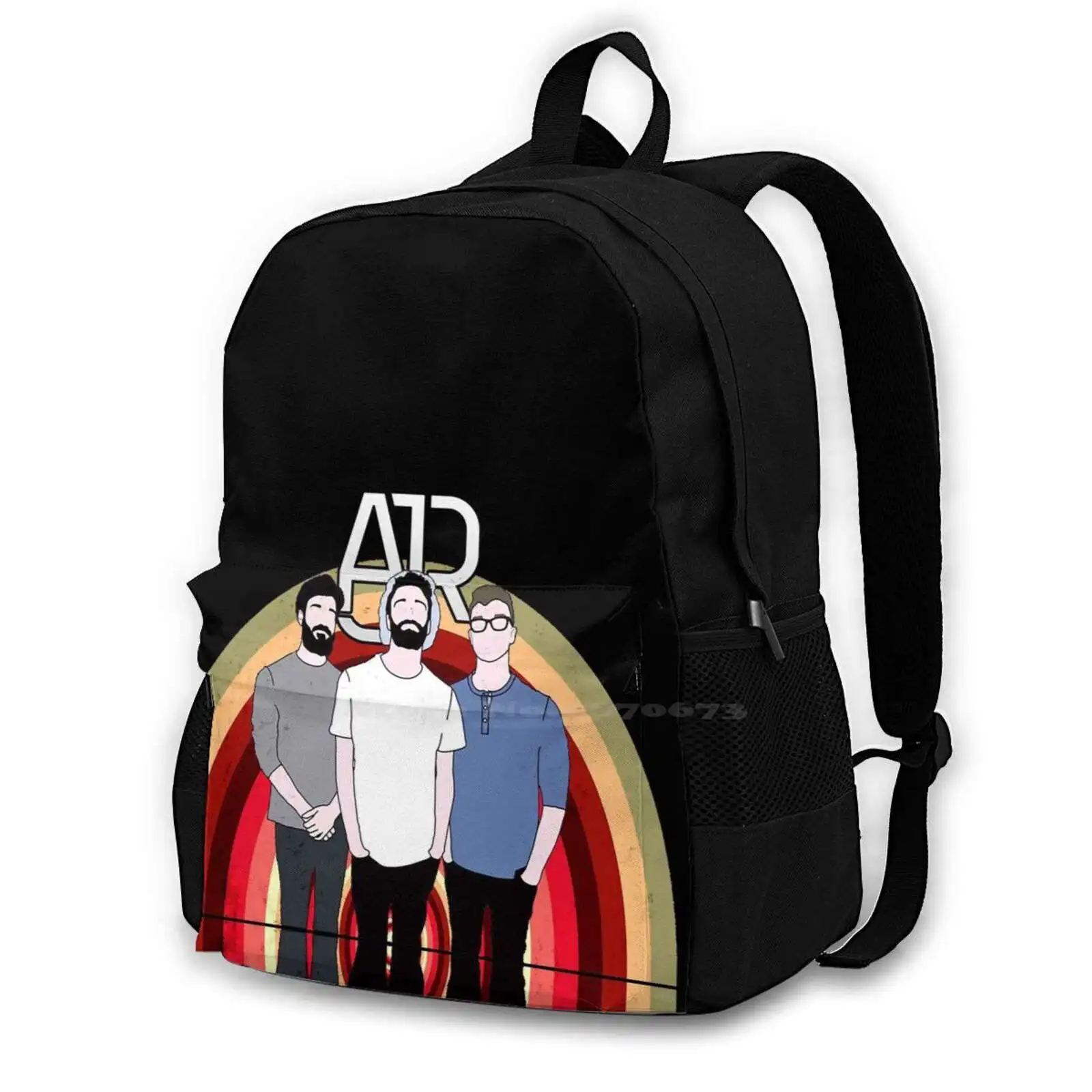 

Ajr Band Merch Backpack For Student School Laptop Travel Bag Ajr Band The Click Ajr Brothers Adam Met Ryan Met Jack Met