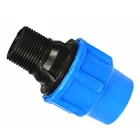 Пластиковая полиэтиленовая водопроводная труба, быстрое соединение, внутренняя резьба 12 дюйма 34 дюйма, внешний провод, прямое быстрое соединение, 20 мм, 25 мм, 32 мм, 40 мм, 50 мм, 63 мм