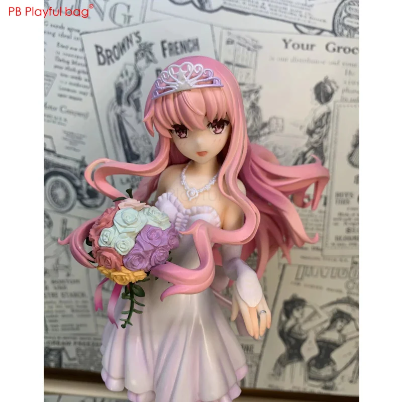 1/7 Zero no Tsukaima Луиза фигурка розовое свадебное платье девушка модель аниме