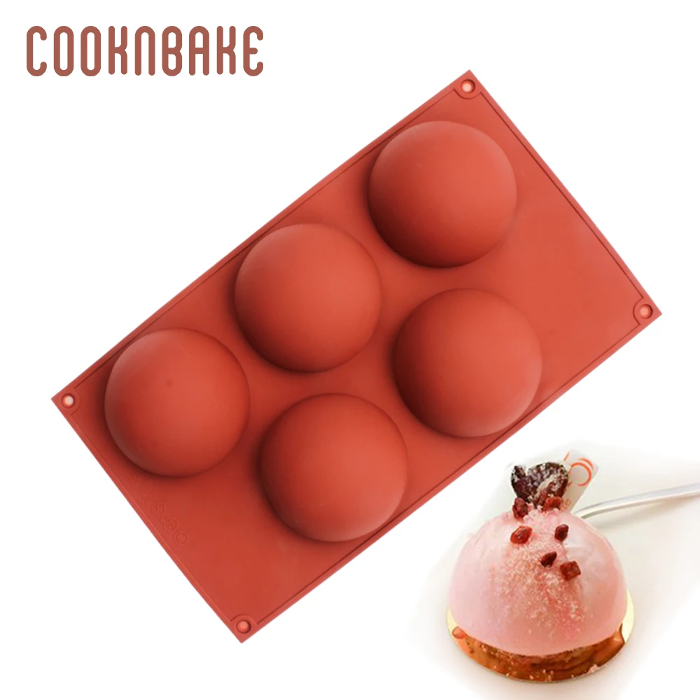 COOKNBAKE Dome силиконовая форма для тортов шоколадных кондитерских изделий выпечки
