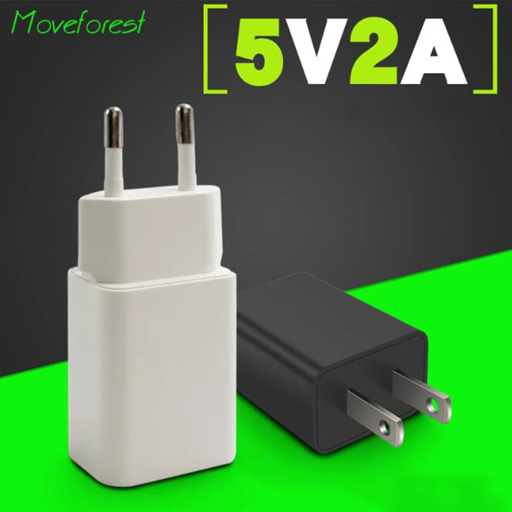 5V 2A вилка Европа/США USB зарядное устройство Портативный зарядный мобильный