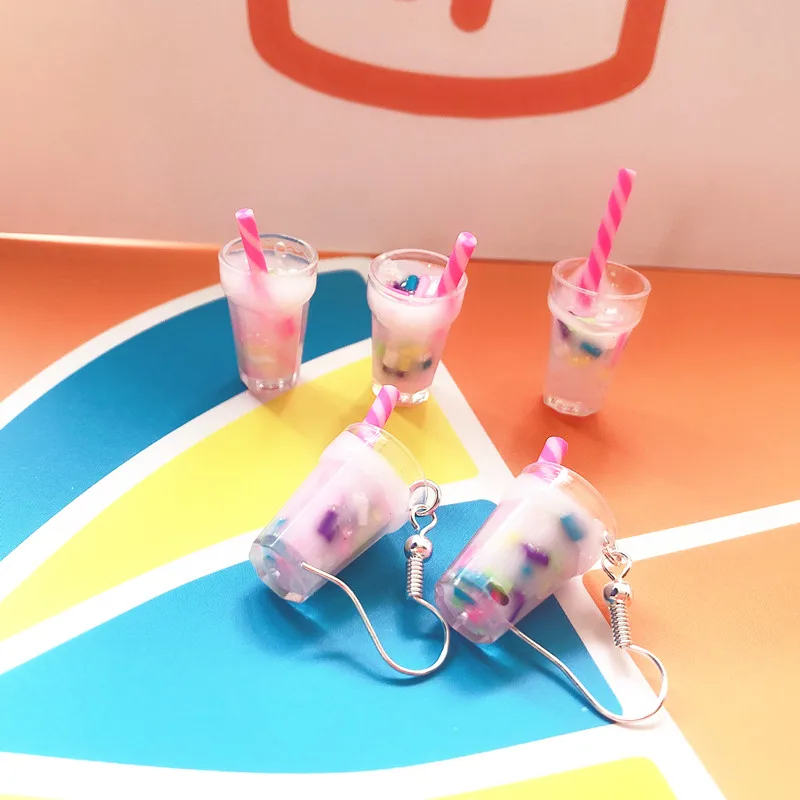 10 шт./упак. молочный цвет забавные подвески из смолы Пластиковые Подвески для