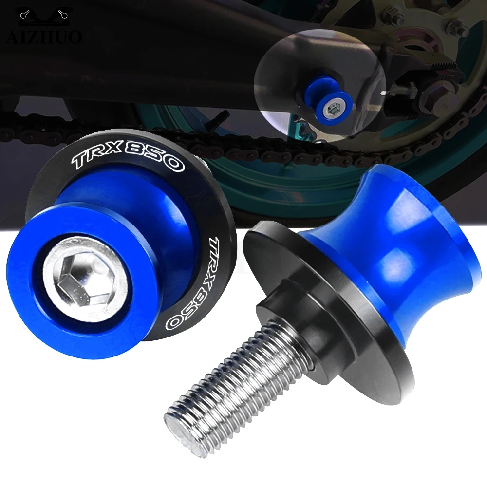 

Аксессуары для мотоциклов TRX 850, винты с подставкой 6 мм, катушки с ползунком для YAMAHA TRX850 1996-2000 1999 1998, логотип CNC, алюминий