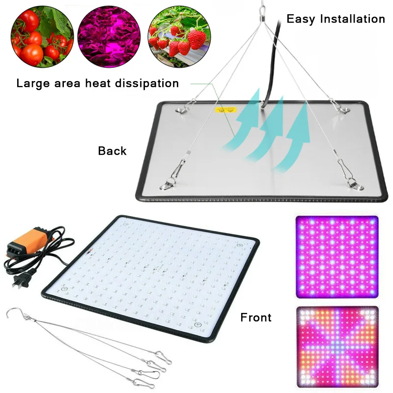 Светодиодсветильник фитолампа полного спектра с вилкой Стандарта