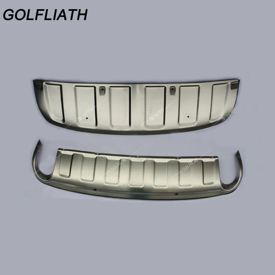 Передняя и задняя защитная доска для бампера из нержавеющей стали пластина