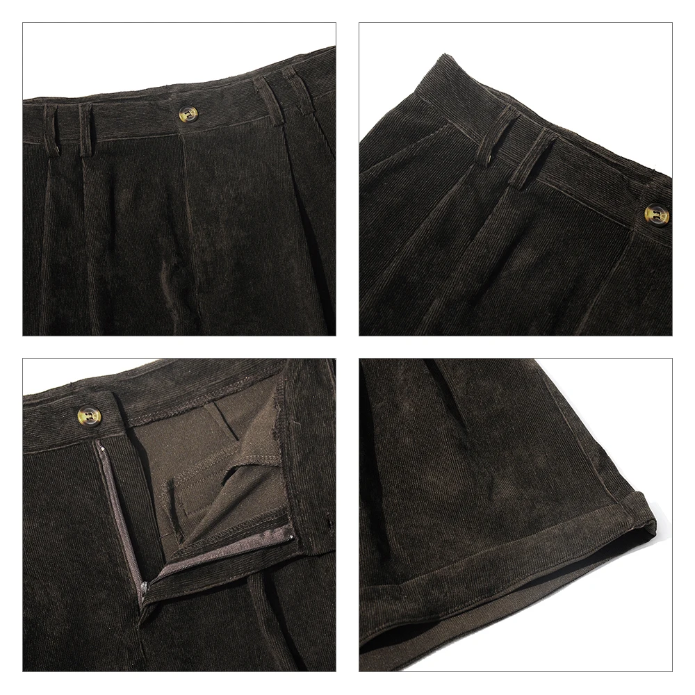 Shorts Women High Waist Vintage Boyfriend Style 2021Casual Solid Streetwear Ladies Classic | Женская одежда