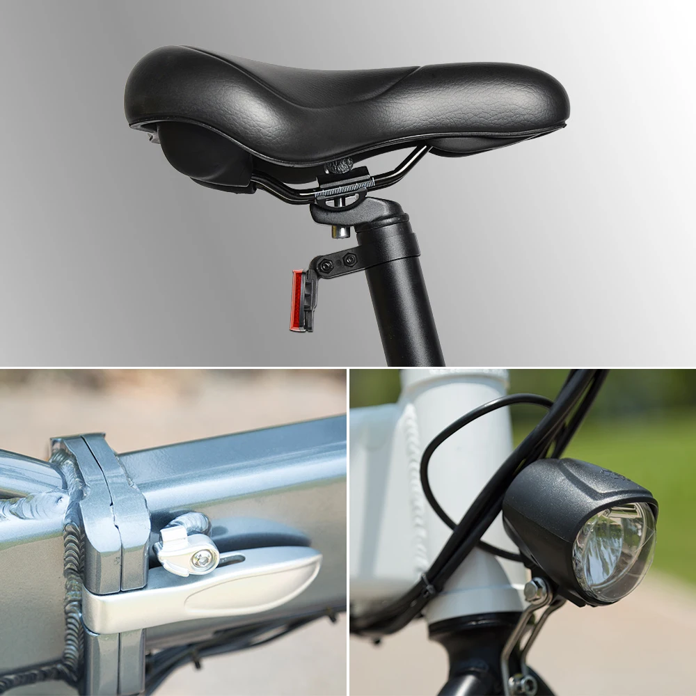 16 дюймов с переменной скоростью водонепроницаемый легкий складной