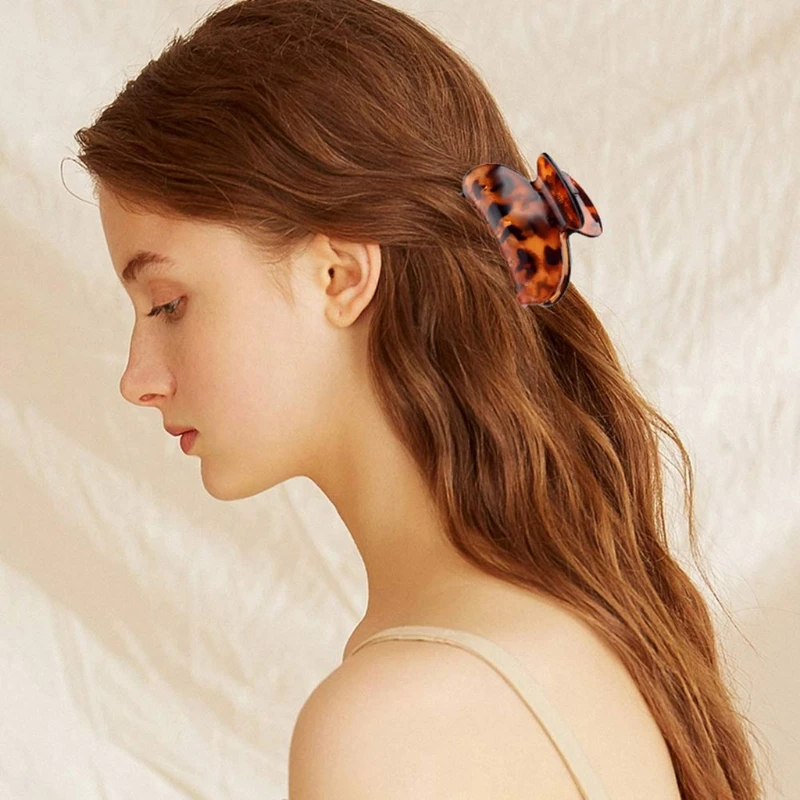 

3pcs Hair Claw Clips Set Hair Clamps Simple Non Slip Claw Hairpin Plastic Jaw Clips Accessories for Women Girls