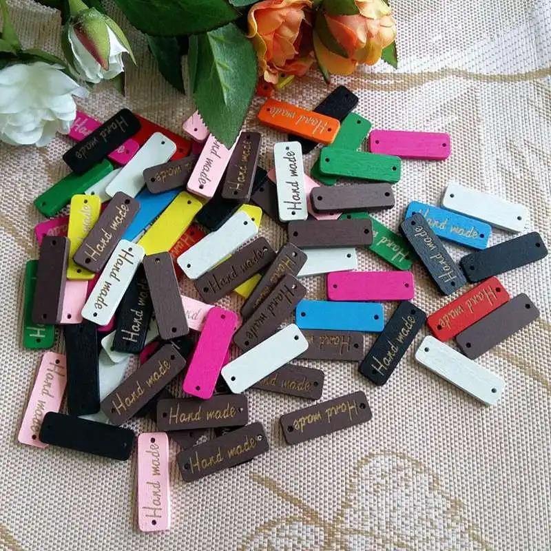 50 шт смешанных цветов для стол деревянный дом поделок одежды &quotручной работы с