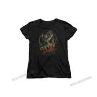 jurassic park clever girl short sleeve womens tee shirt cotton t shirt for men 3d printed tshirts party designer