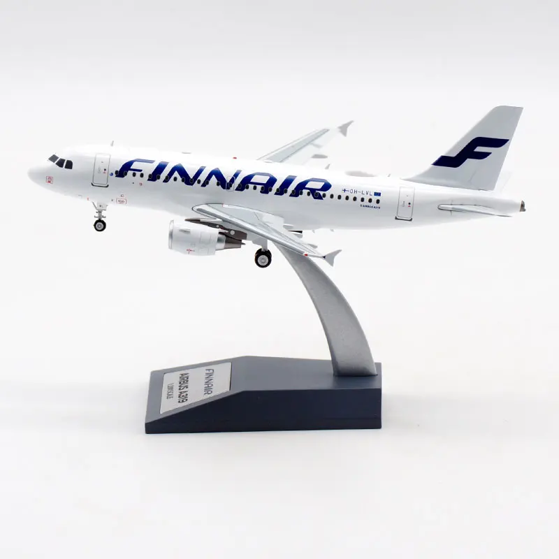 1:200 A319 OH LVL FINNAIR самолет модель из сплава с основанием опор шасси Коллекционная