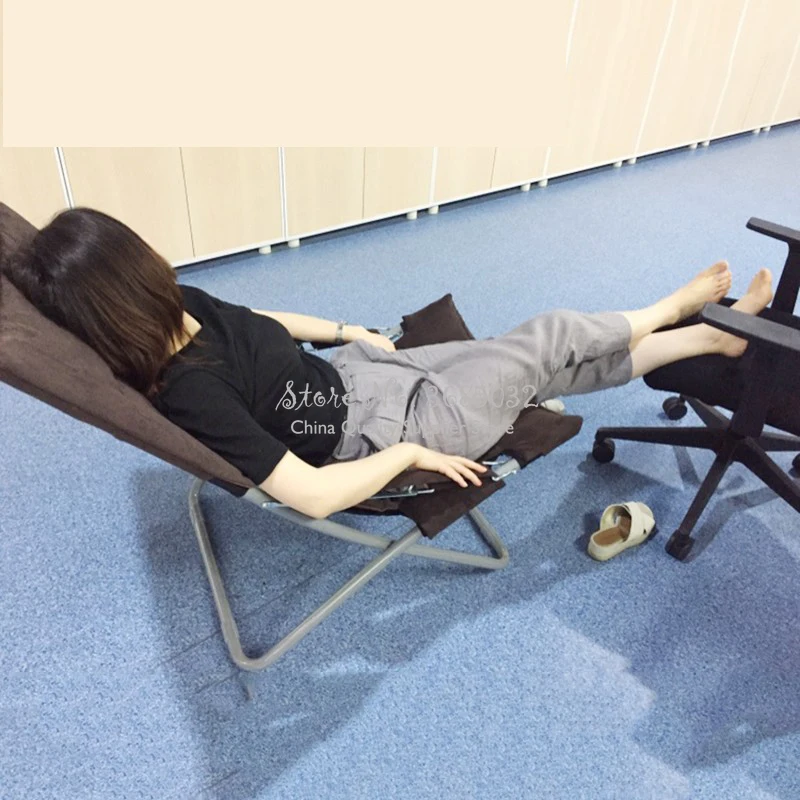 저렴한 겨울 Warim 안락 의자 접이식 점심 휴식 의자 낮잠 침대 홈 게으른 사무실 성인 임산부 휴대용 의자 라운지 의자 구매 겨울 Warim 안락 의자 접이식 점심 휴식 의자 낮잠 침대 홈 게으른 사무실 성인 임산부 휴대용 의자 라운지 의자