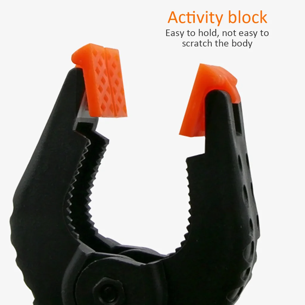 2/4 дюймов Пружинные зажимы деревообрабатывающих инструментов Пластик