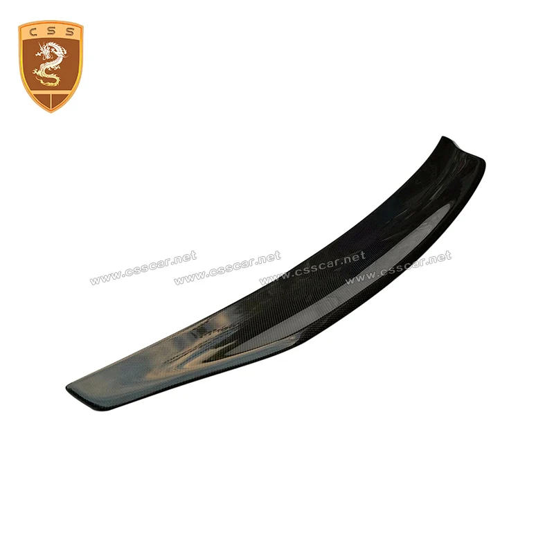 Высококачественный задний спойлер из натурального сухого углеродного волокна