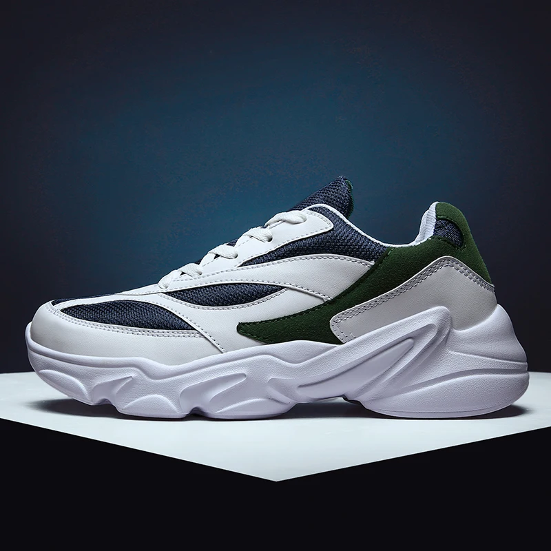 Весенняя мужская обувь дышащая повседневная легкая удобная модная на плоской