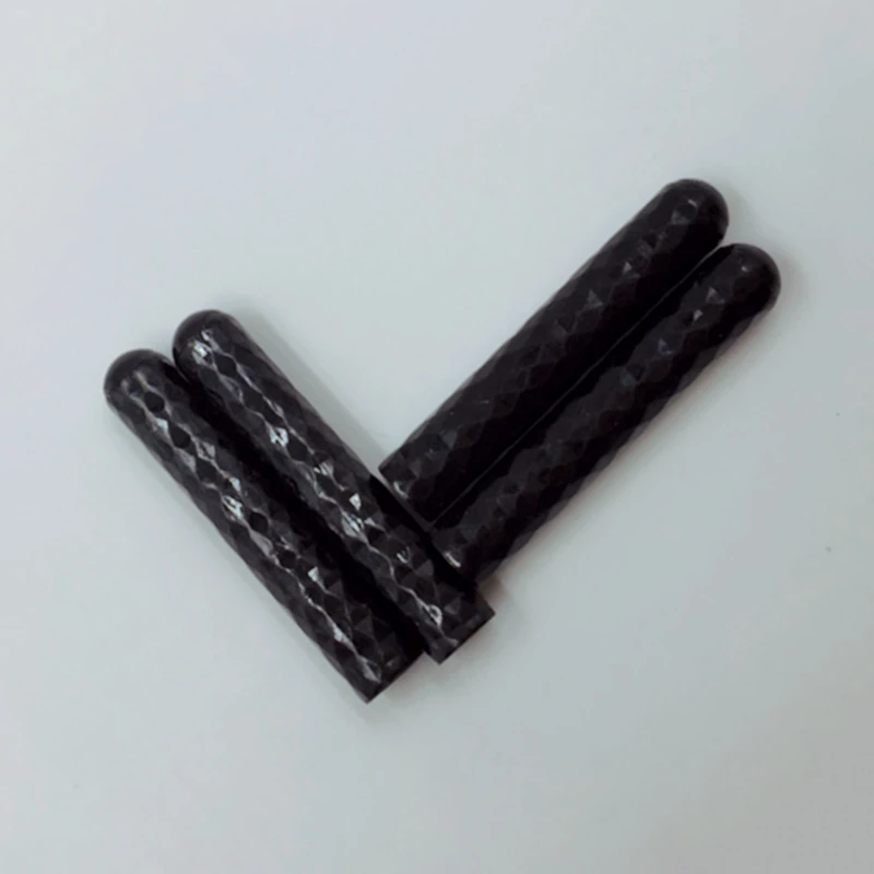 Coolstring (100Pcs/25sets) 4*22MM Metal Tips For Shoelaces Bump Texture Top Quality Strings End Aglet Black Golden Easy Install