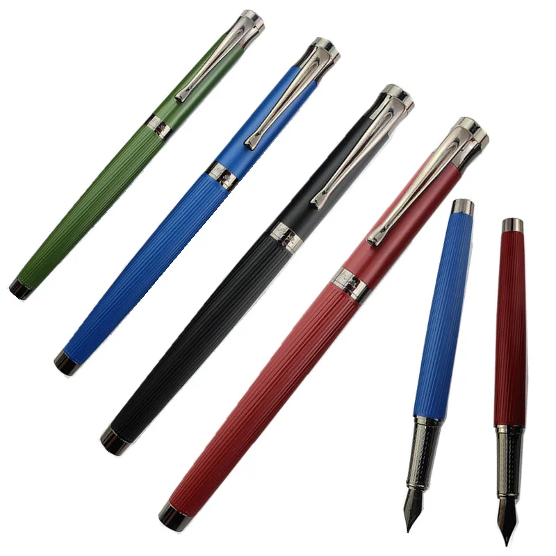 

New Metal Fountain Pen Molandi Season Color Fine 0.5mm Nib Writing Pens Gift Office Business Writing Set Stationery ink Pen