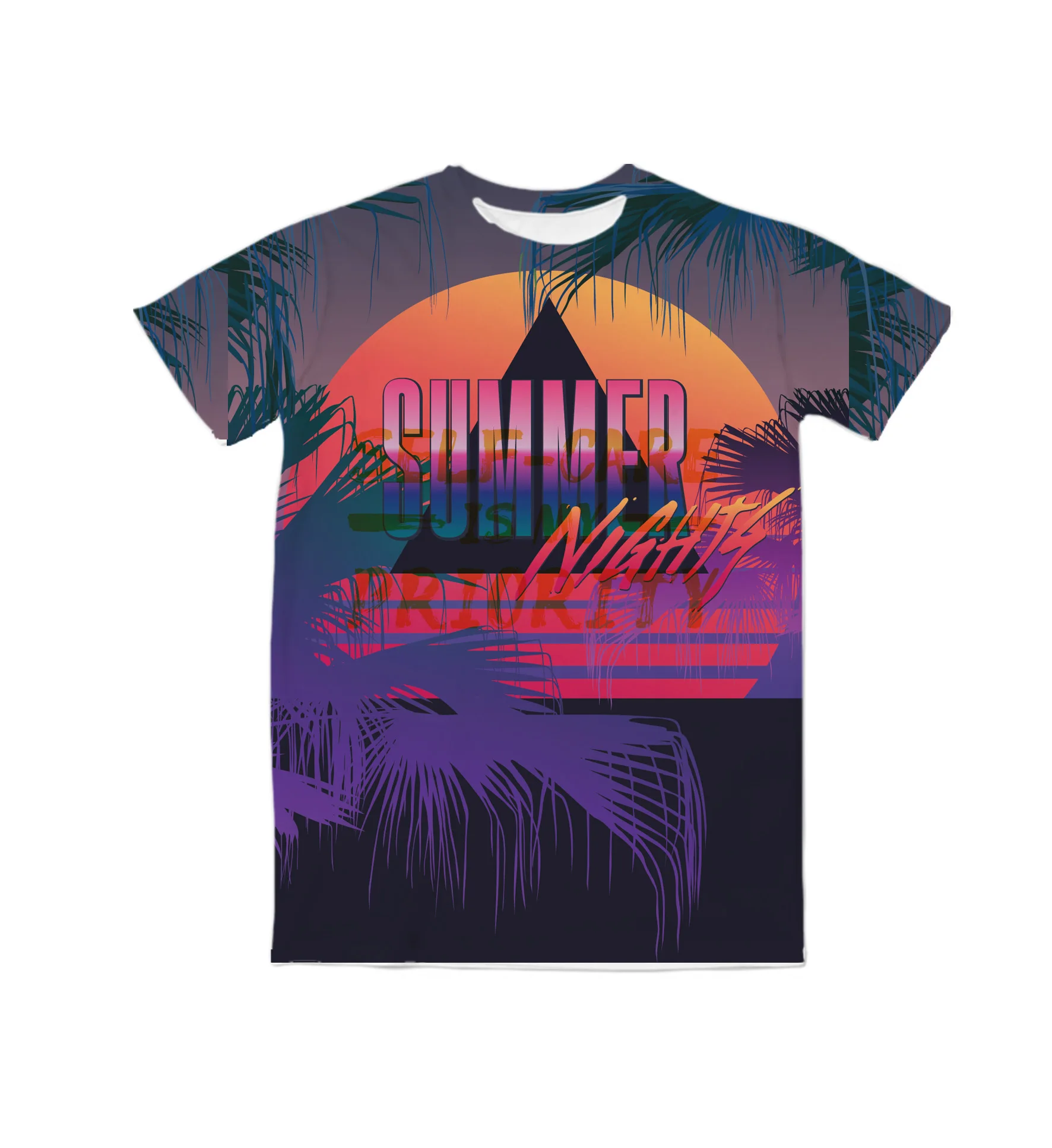 

Футболка американская с сублимационным 3D принтом, Размер 3xl, 4XL, 5XL, 6XL, лето