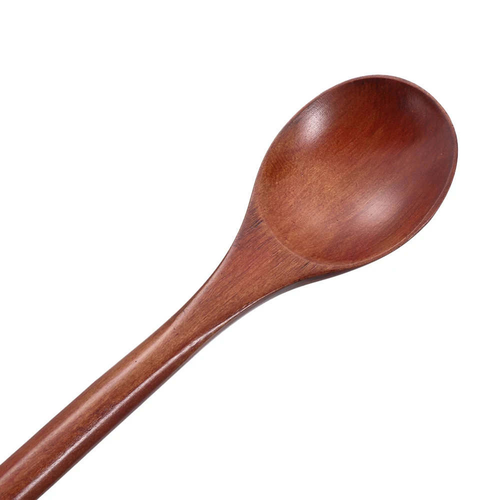 Длинная Деревянная Ручка в японском стиле ложка суповые ложки чайные посуда