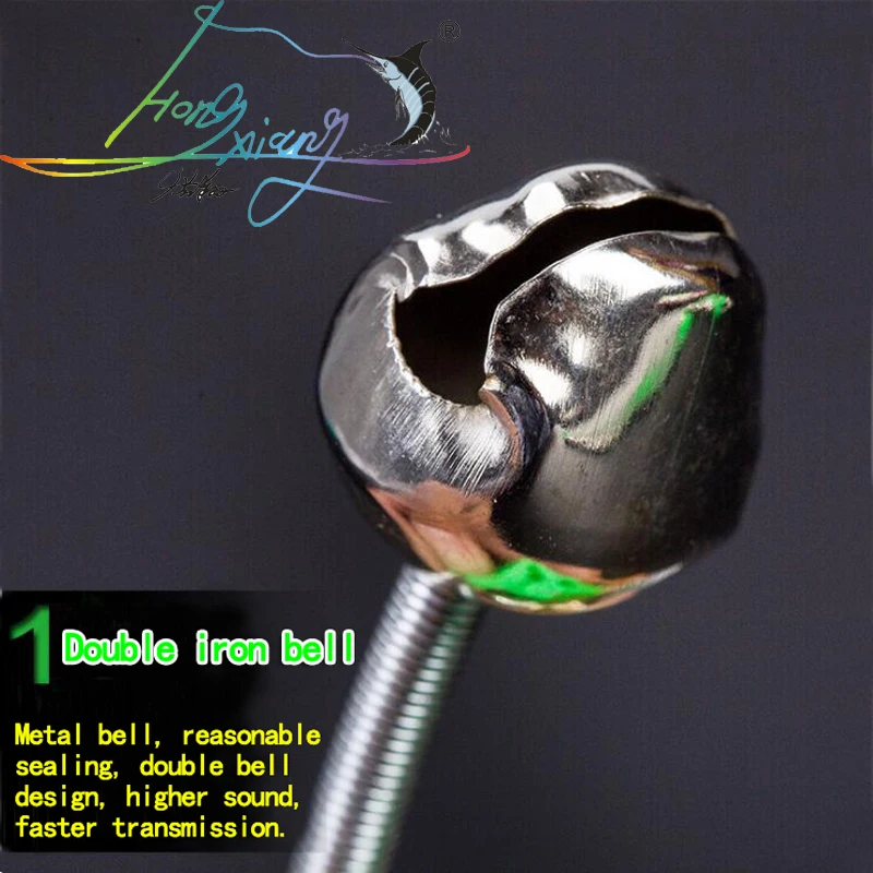 5 шт./лот 10 рыболовные сигнализаторы клева для удочки колокольчики зажим удилища