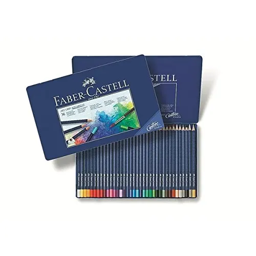 Faber Castell Art GRIP Aquarelle акварельные карандаши олово 36 цветов лучших художников