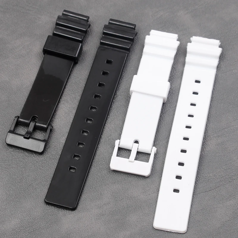 

Correa de silicona para hombre para Casio MRW-200H W-752 w-s210H W-800H W-735H correa deportiva hebilla de goma impermeable