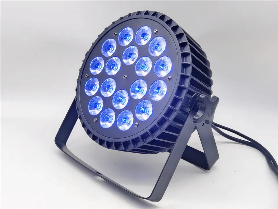 Светодиодный светильник CREE 18x18 Вт RGBWA UV 4 в 1 5 6 прожектор для мытья пар плоский