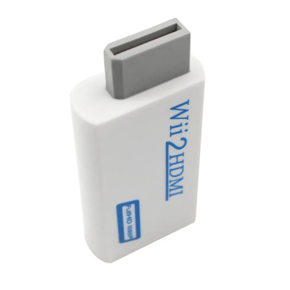 Для Nintendo Wii без хлопот Plug and Play для Mando to HDMI 1080p конвертер адаптер 2hdmi 3 5 мм аудио