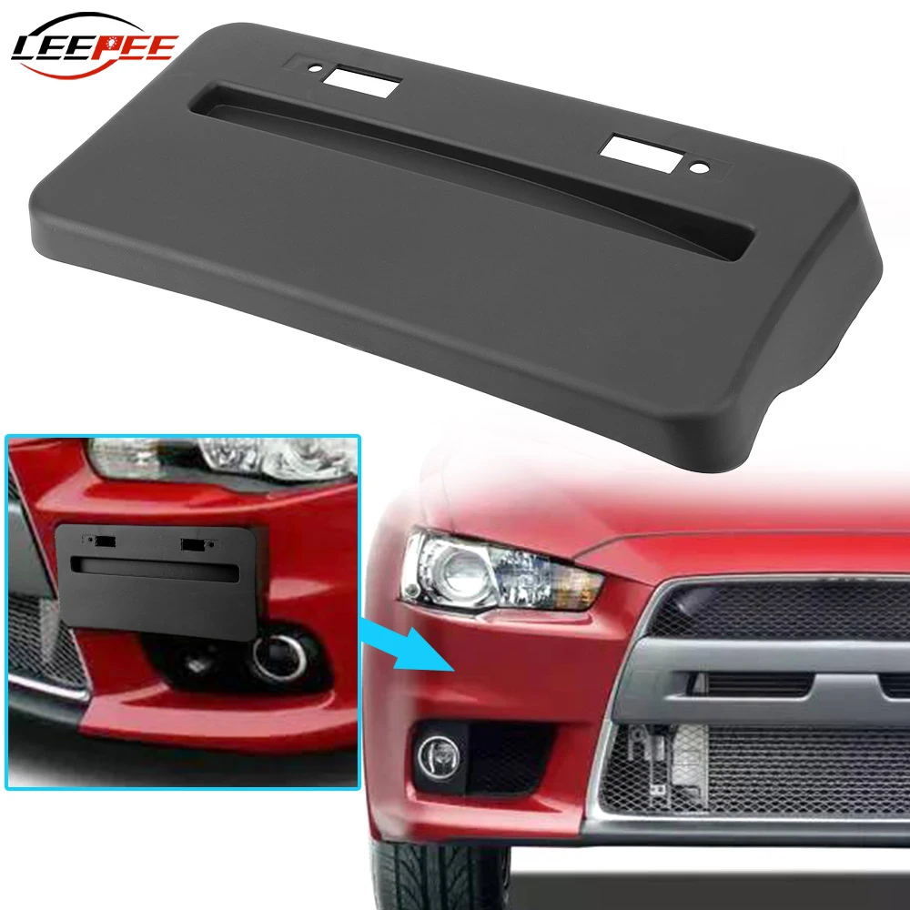 

Автомобильные аксессуары, рамка номерного знака, подставка, база, автомобильный передний бампер для Mitsubishi Lancer GTS EVO X 2008-2018