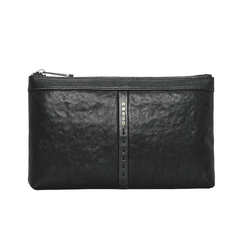 Сумка-клатч Wmnuo 2020 Мужская вязаный клатч-конверт с надписью сумочка из воловьей