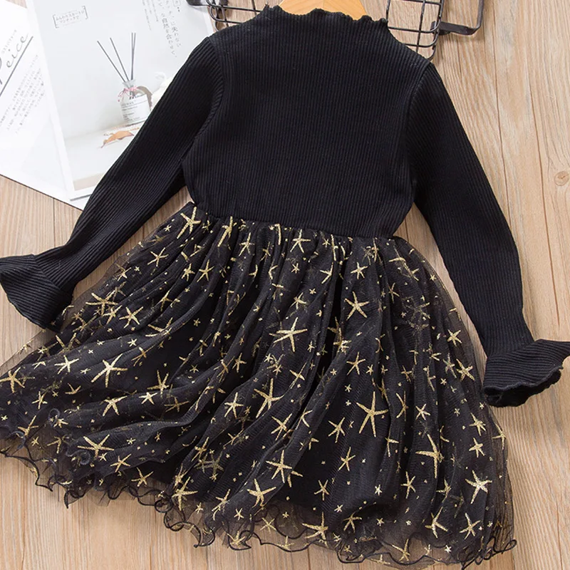 Платье для девочек Bear Leader платье вечеринок на весну и зиму вязанное в стиле