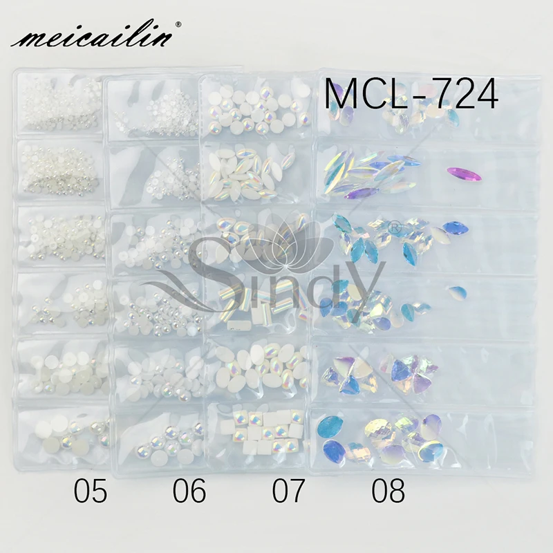1 упаковка цветной ABS искусственный жемчуг смешанный размер 3D украшения для