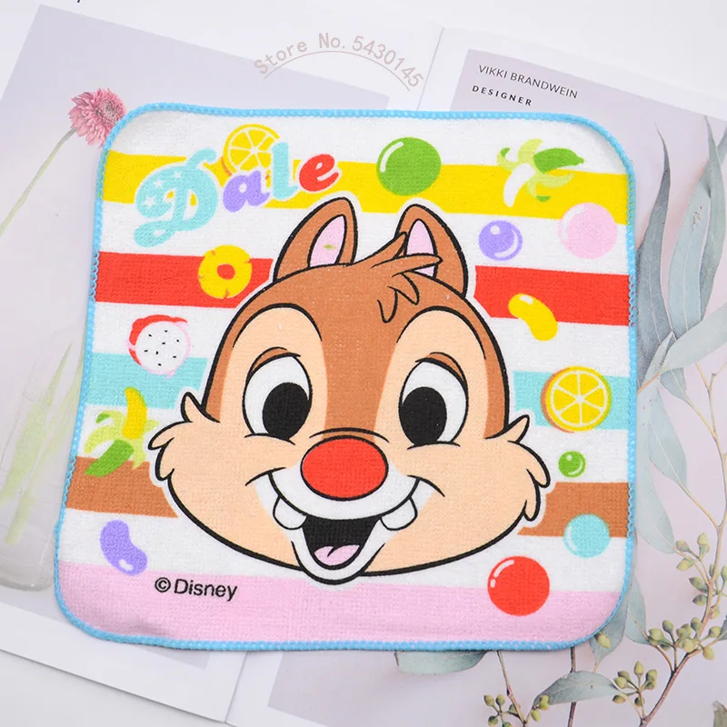 Маленькое квадратное полотенце из мультфильма Минни Винни Пух 20 х20 см|Полотенца