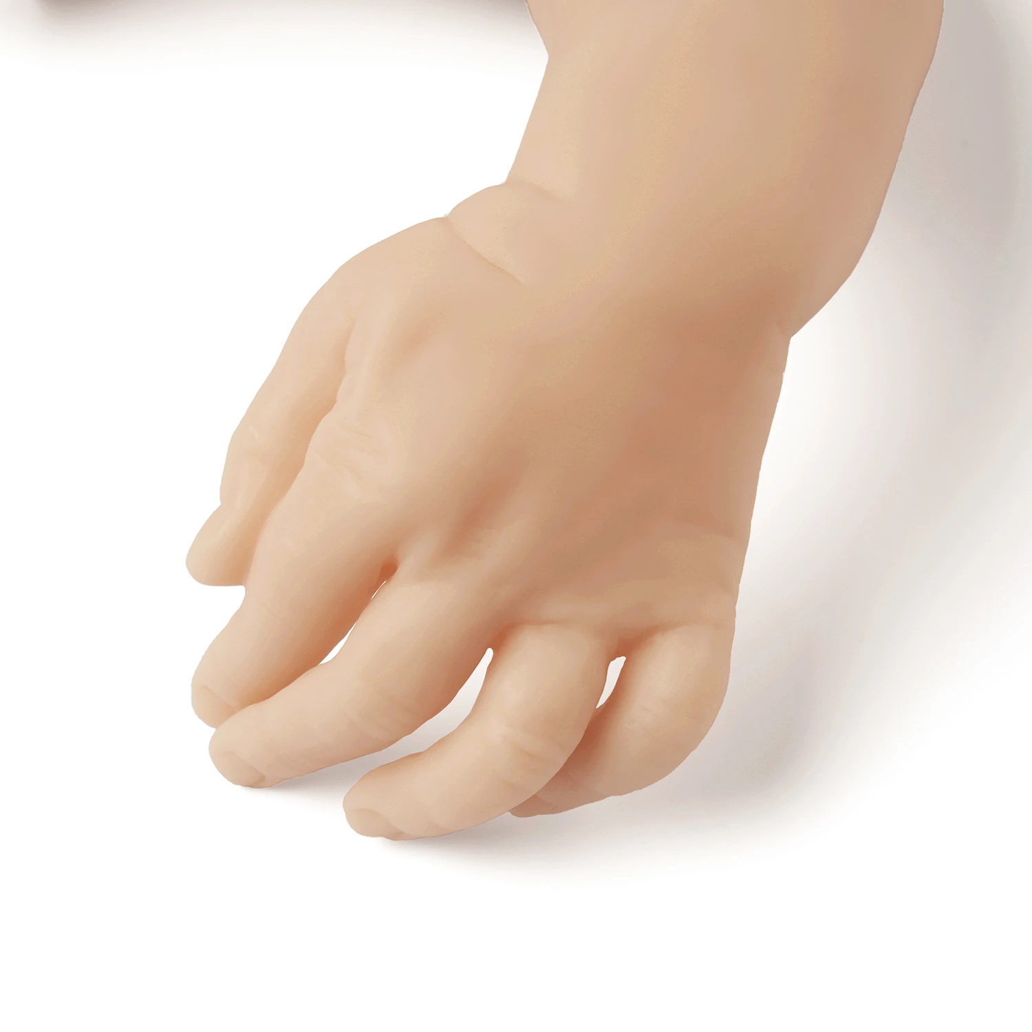 

Bebe Reborn Doll Kit 17 Inches Lifelike Newborn Reborn Baby Levi Vinyl Unpainted Unfinished Doll Parts DIY Blank Doll Kit