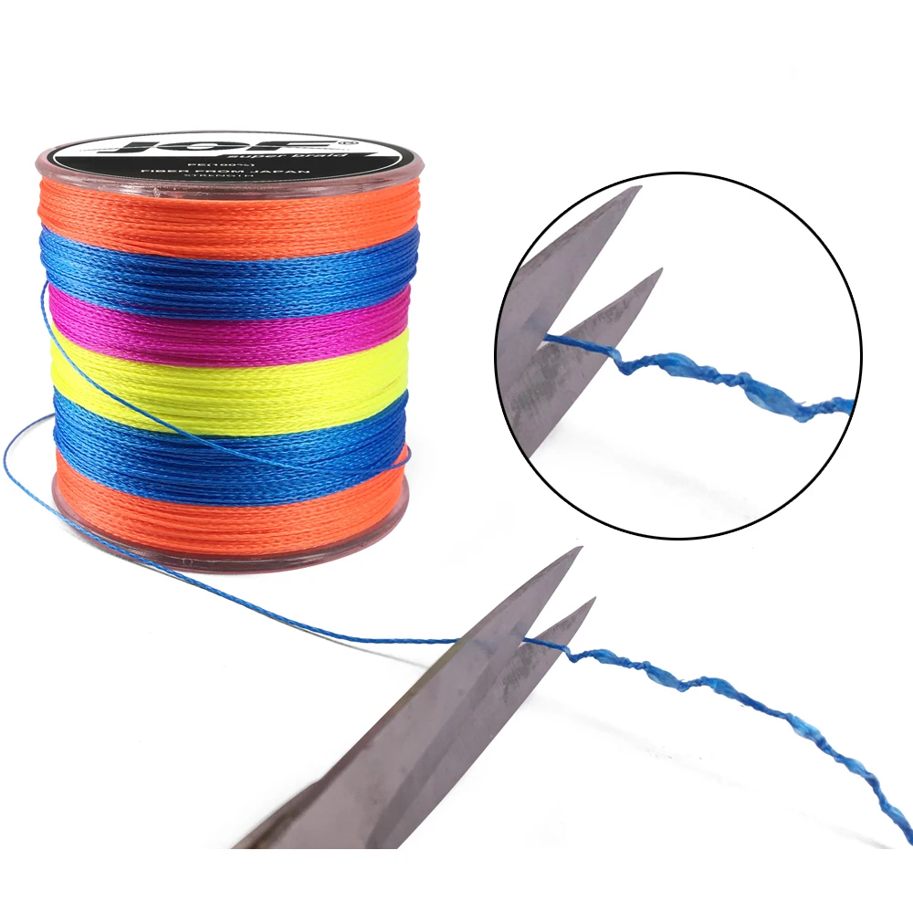 

JOF Fishing 4 Strands 100M 150M 300M 500M 1000M PE Braided Fishing Line Saltwater Weave Carp Fishing Cord Pesca Wire