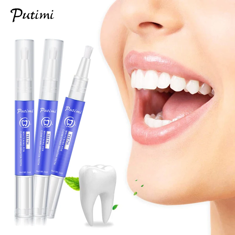 

10/20/30Pcs Teeth Whitening Pen Cleaning Serum Remove Plaque Stains Dental Tools Whiten Teeth Oral Hygiene Tooth Whitening Pen