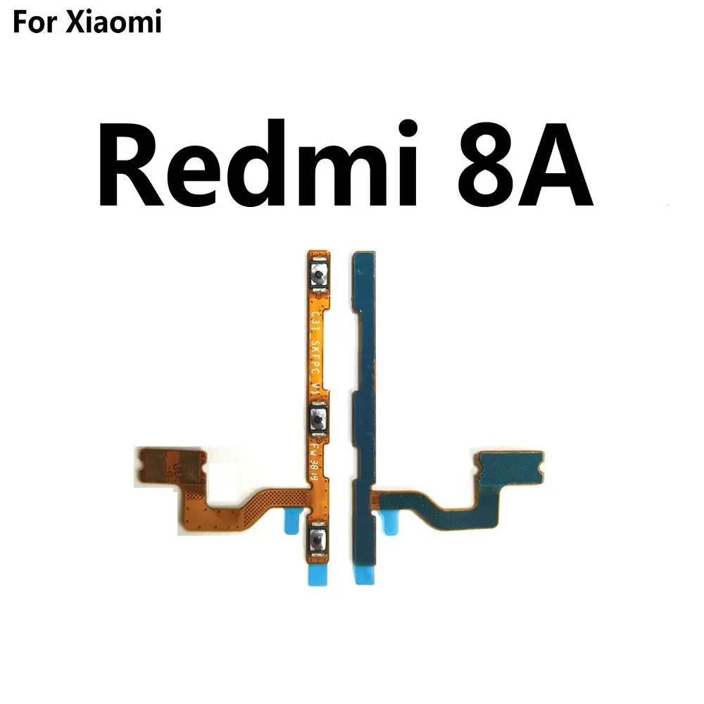 Гибкий кабель для Xiaomi Redmi 7 7A 8 8A 9 9A Note Pro кнопки вкл/выкл/уменьшения громкости |