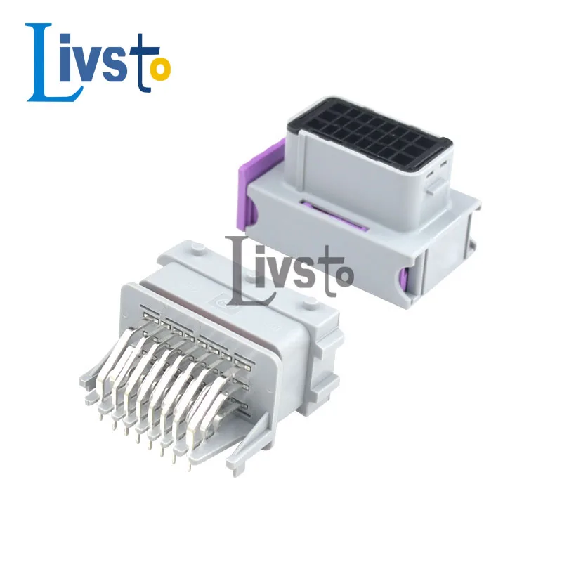 24 Pin FCI Ecu Oil To Gas Computer Board Connector Auto Housing Sealed Plug Socket 211PC249S8005 HCCPHPE24BKA90F on:24-контактный разъем FCI ECU для перехода от масла к газу на компьютерной плате автомобиля, герметичный разъем для подключения сокета 211PC