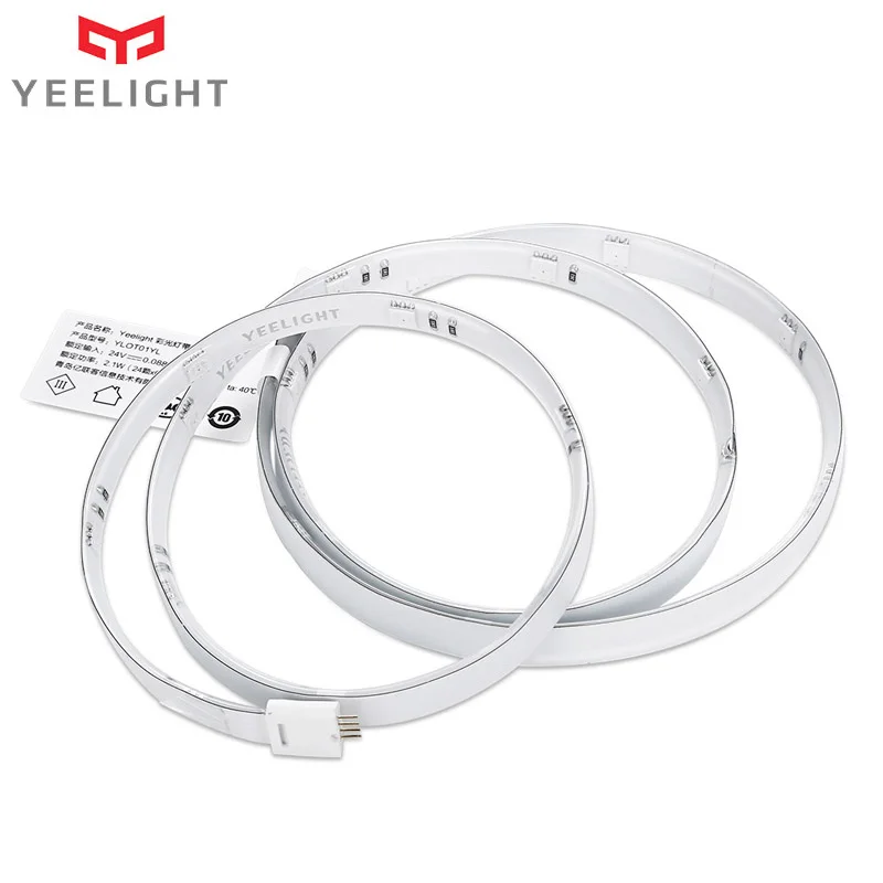 Новый Yeelight YLOT01YL световая полоса Удлиненный кабель 1 м DIY окружающий свет для