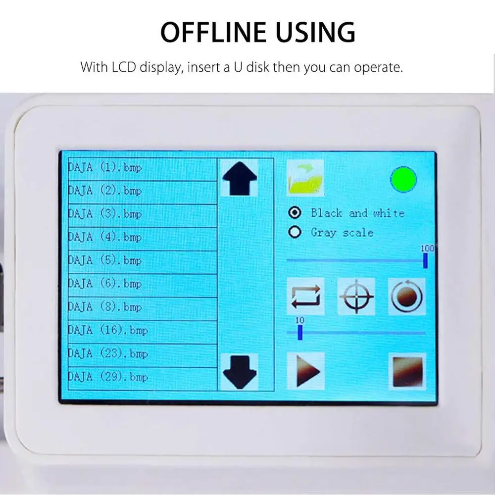 Фрезерный станок 7 Вт с автономным управлением фрезерный ЧПУ гравировальный 7000