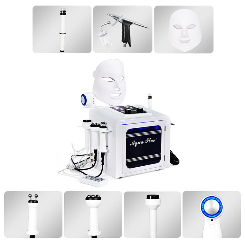 7 в 1 для использования салонах гидро дермабразия лица/Профессиональный