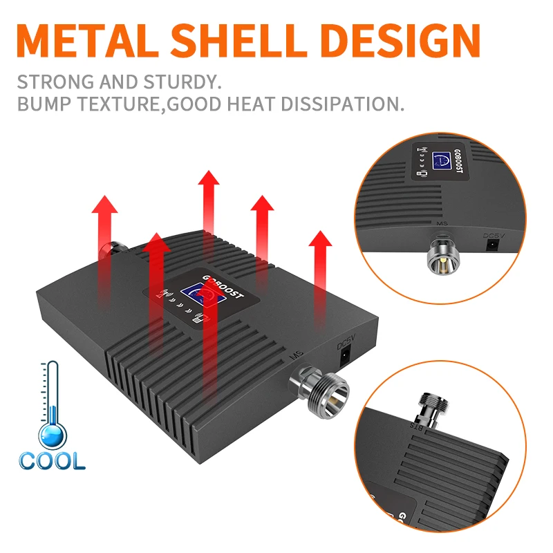 Усилитель сигнала GOBOOST 700 дБ 2G 3G 4G 800 850 900 2100 2600 МГц | Мобильные телефоны и