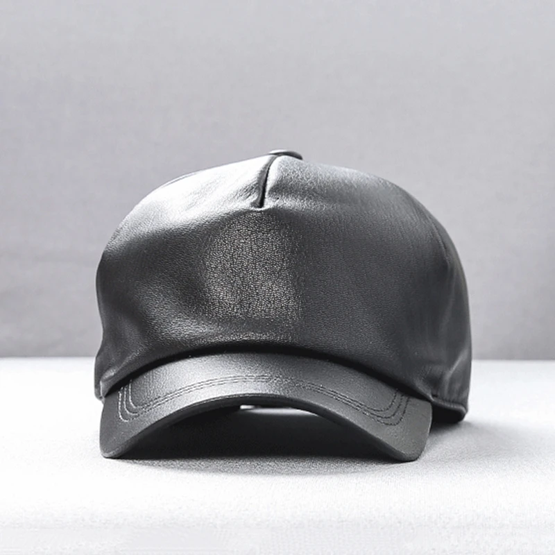 Ретро элегантный зимний мужской берет шапка утконос и плющ мальчик плоский