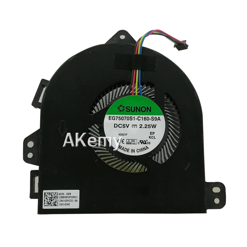 

New original CPU GPU cooling fan For Asus G701 GX700 FAN GX700VO GX700V g701vi DC5V 2.25W EG75070S1-C160-S9A C170-S9A
